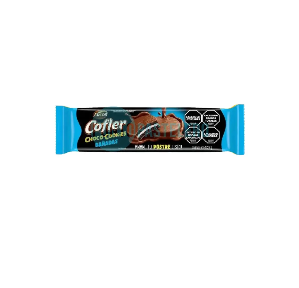 GALLETITAS COFLER CHOCO-CREMA BAÑADAS (X 105 GR.)