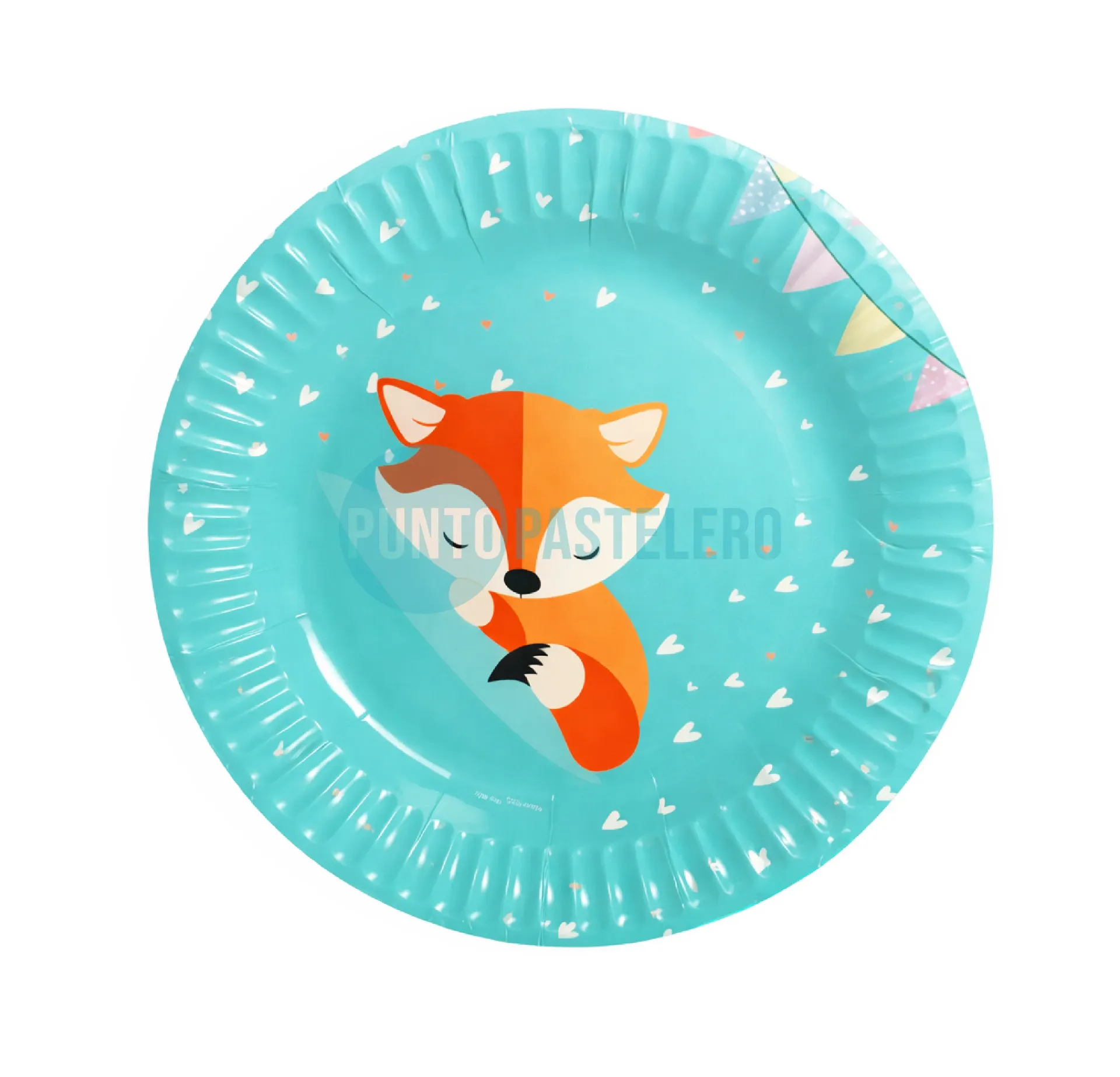 [7799088007478] PLATO POLIPAPEL ZORRO ZORRITO (6 U.)
