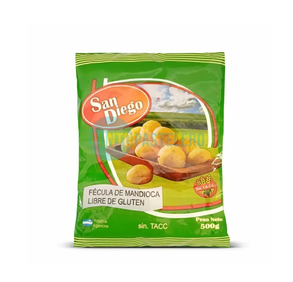 FECULA DE MANDIOCA SAN DIEGO (X 500 GR.) (SIN TACC)