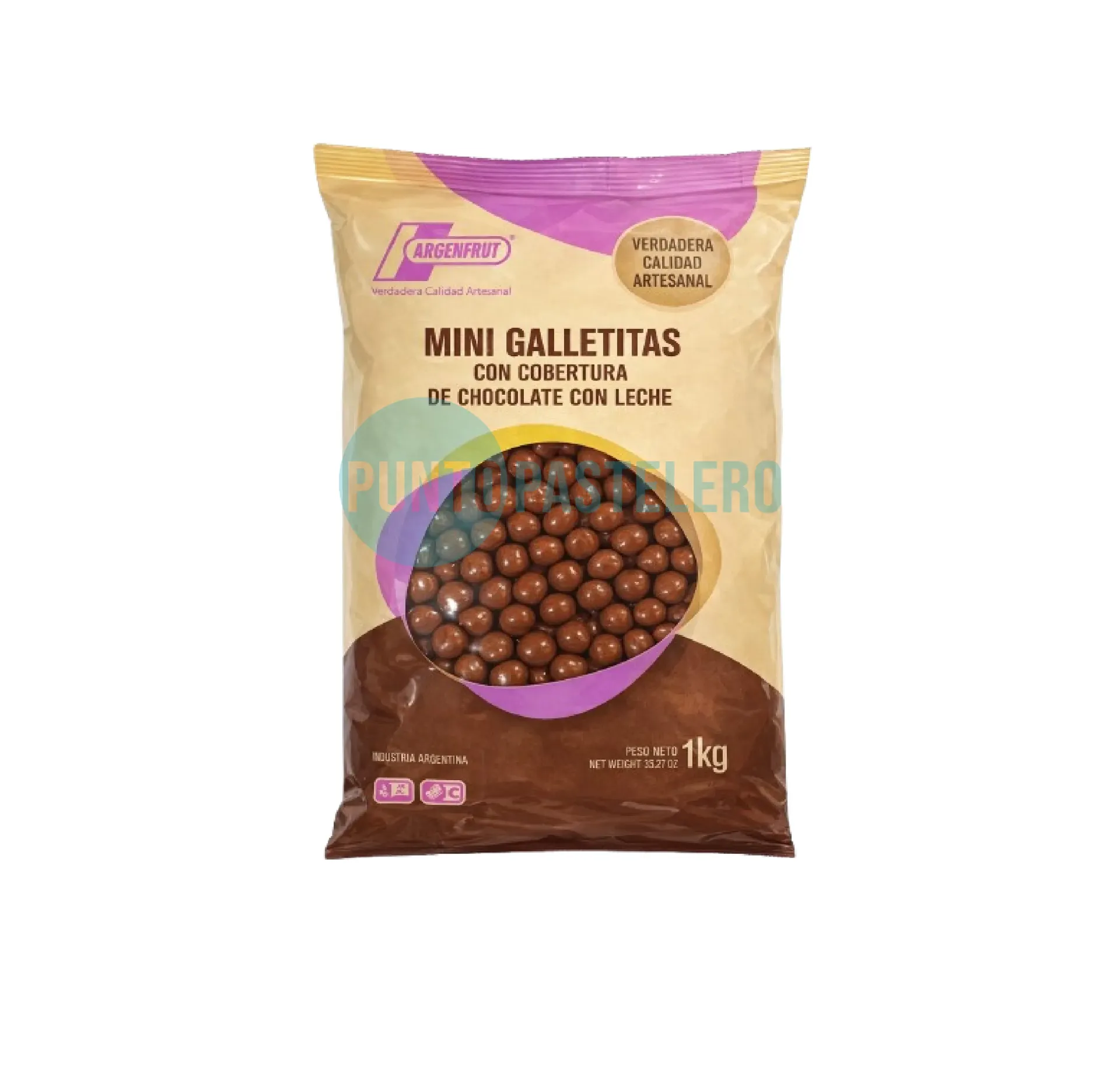 MINI GALLETITAS CHOCOLATE CON LECHE ARGENFRUT (X KG.)