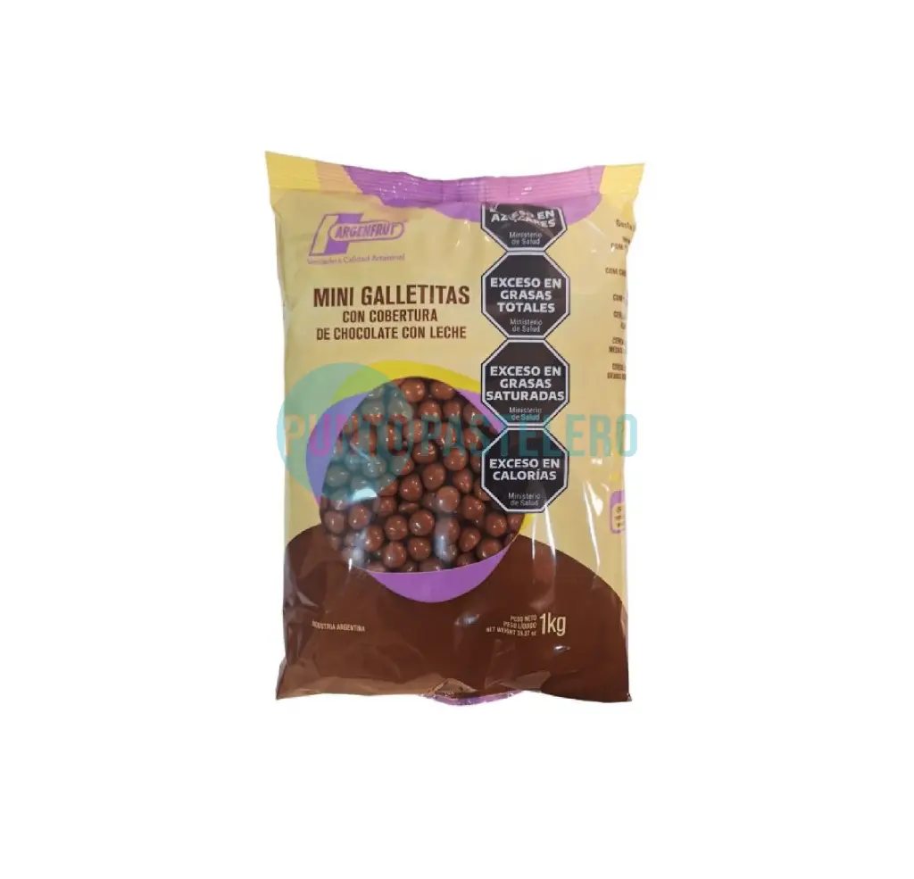 MINI GALLETITAS CHOCOLATE CON LECHE ARGENFRUT (X KG.)