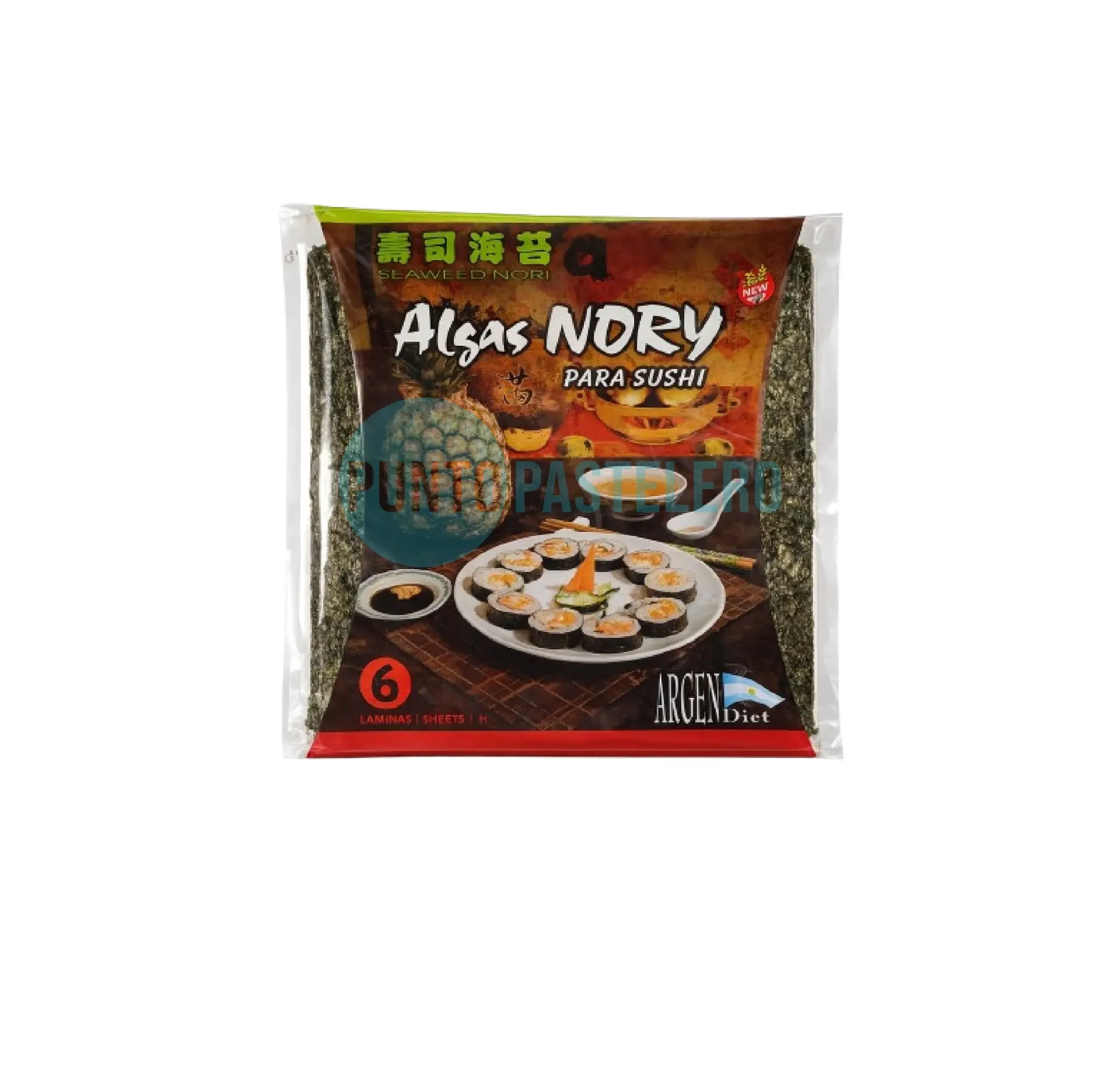 ALGA NORI PARA SUSHI (X 10 U.)