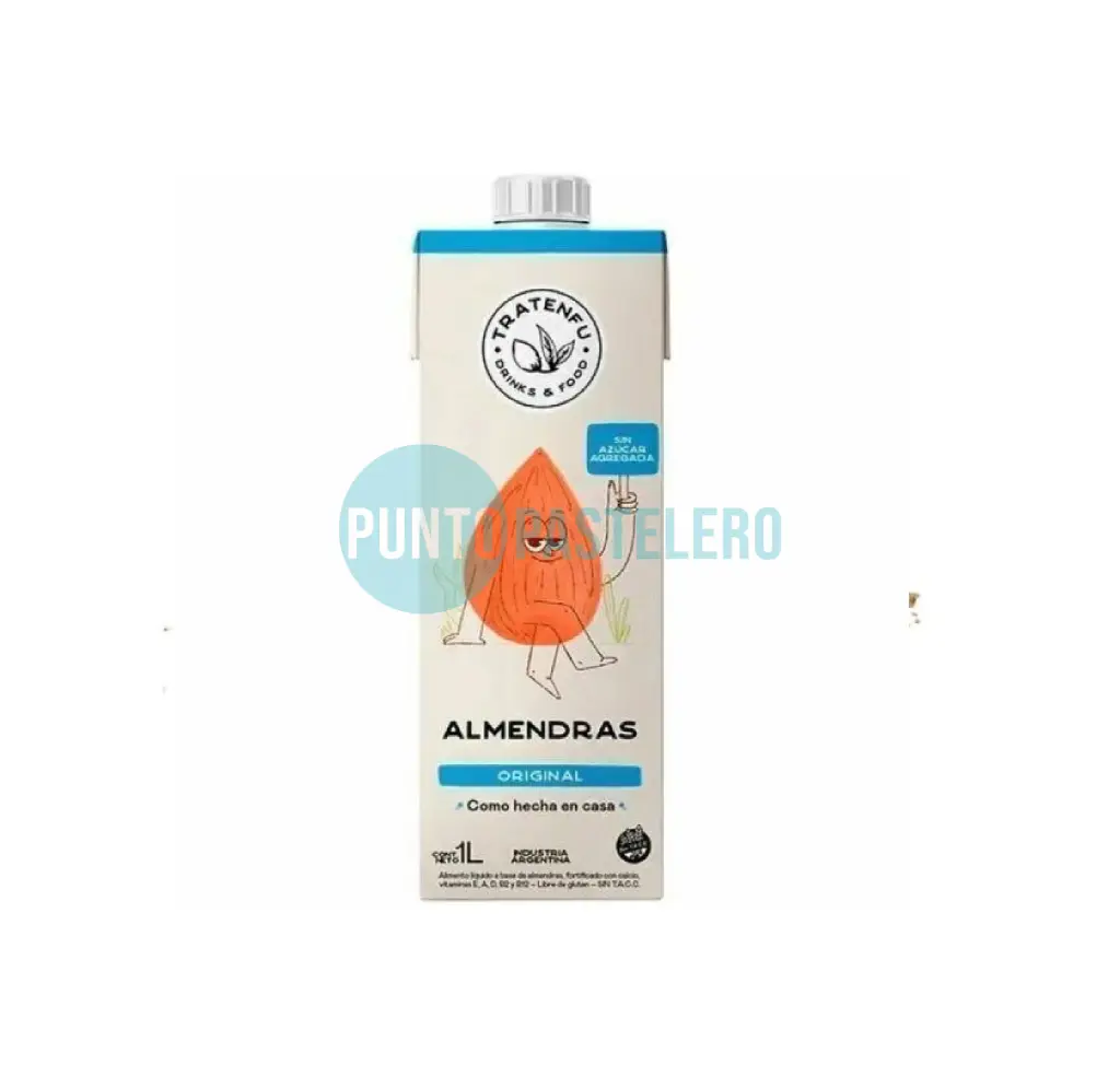 [7798290580540] LECHE DE ALMENDRAS TRATENFU (X 1 LT.)