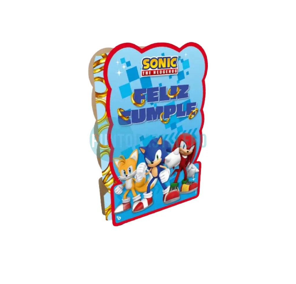 PIÑATA DE CARTON SONIC