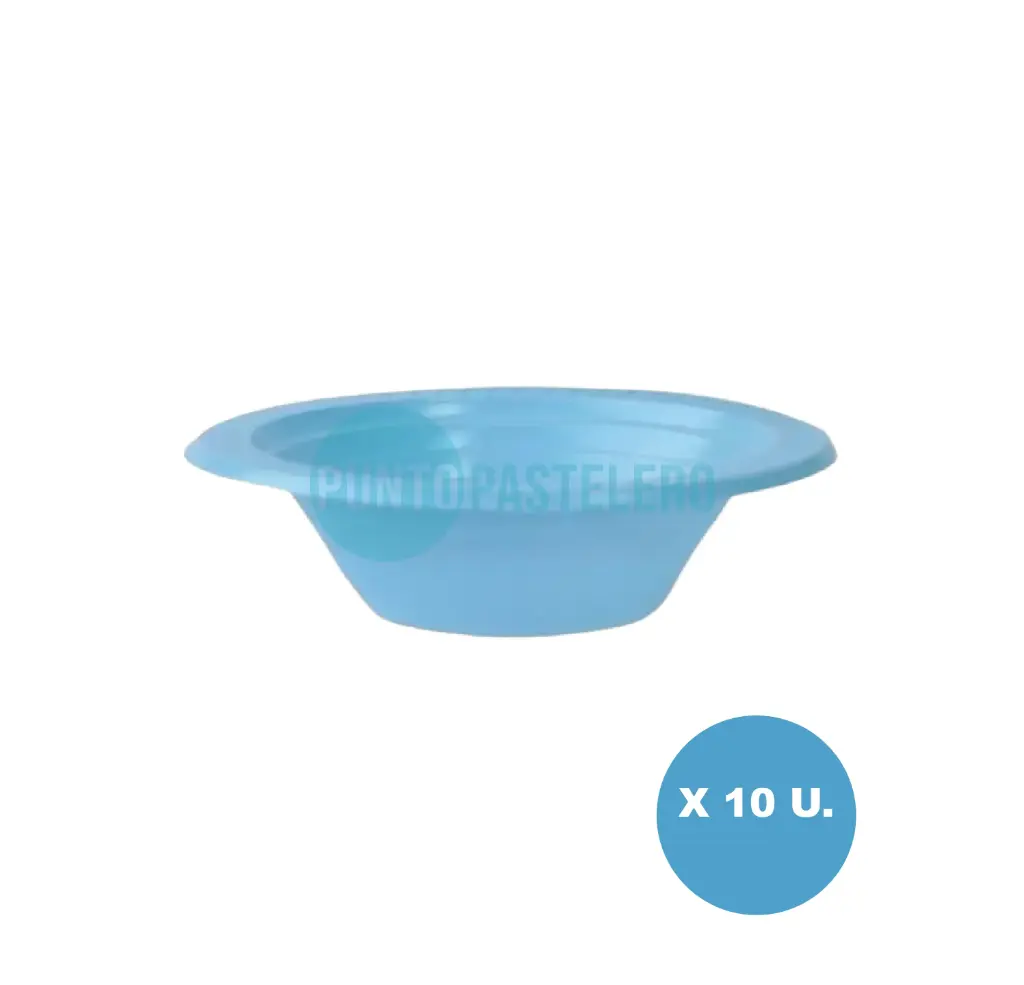 [7908099900344] PLATO COMPOTERA DESCARTABLE CELESTE COPOBRAS (X 10 U.)