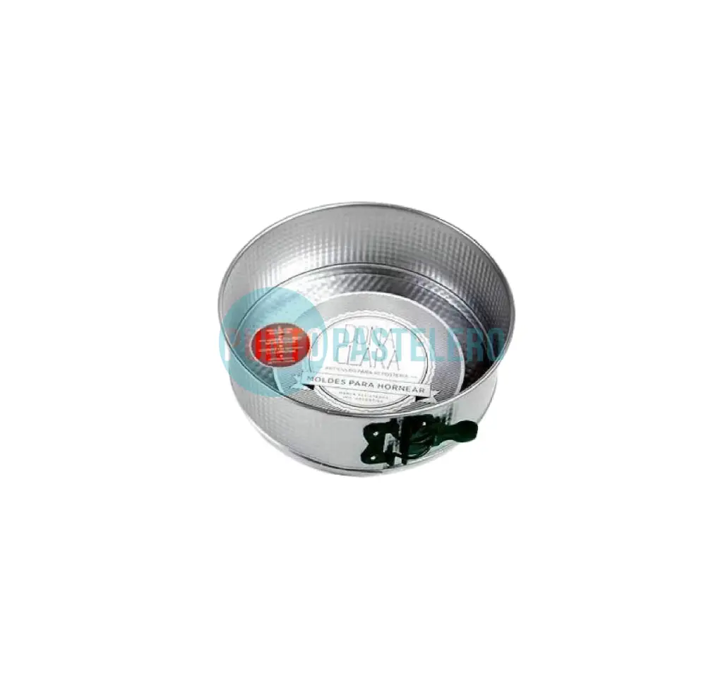 TORTERA DESFONDABLE LATERAL N° 3 ECONOMICA HOJALATA (22 CM DIAMETRO - 8 CM ALTO) (DOÑA CLARA)