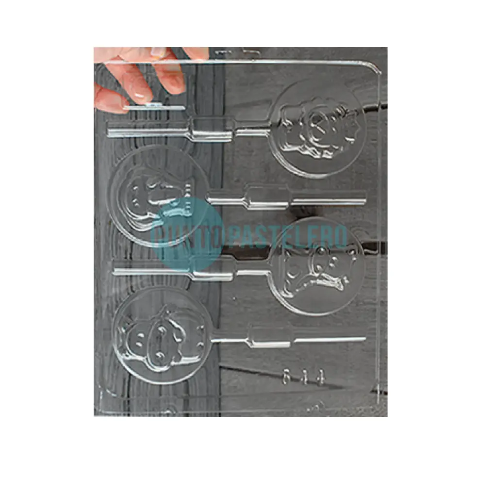 PLACA ACETATO CHUPETIN ANIMALITOS N° 644 [B6]