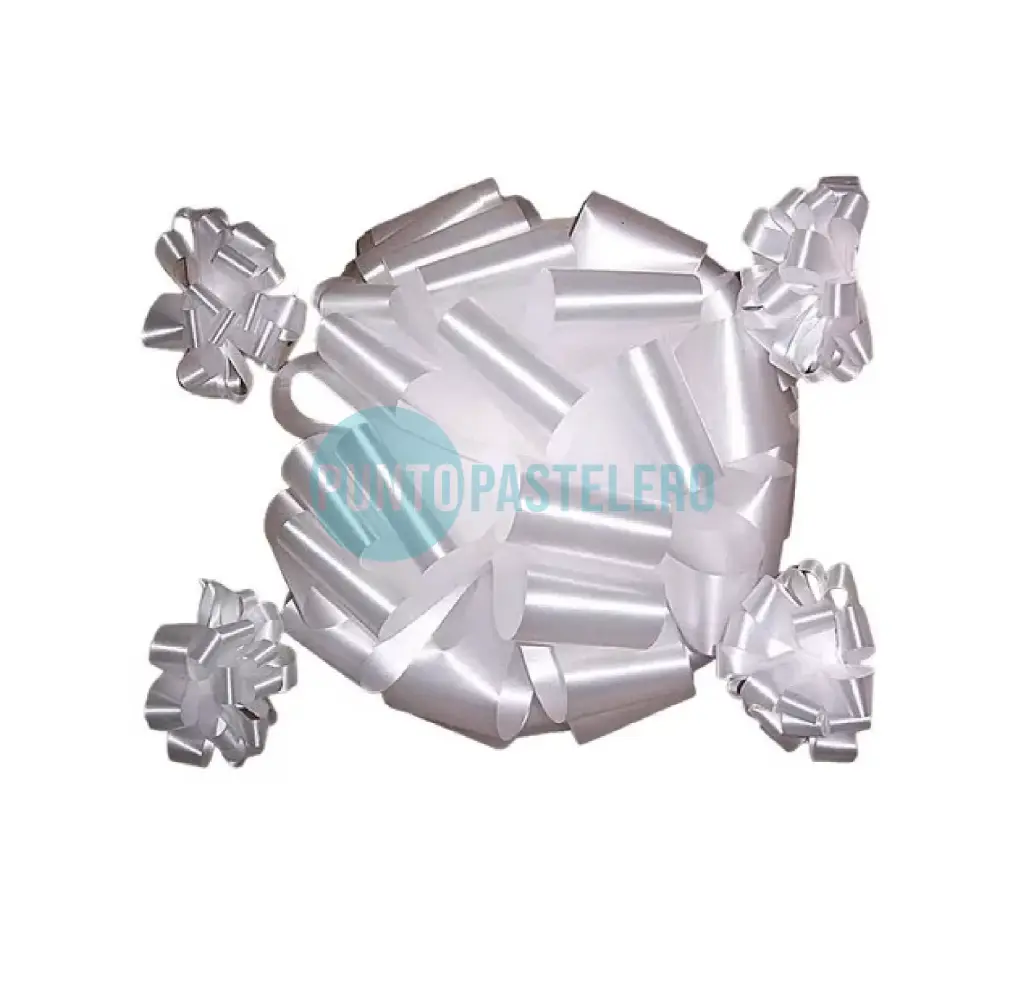 MOÑO PARA AUTO DECORATIVO (BLANCO)