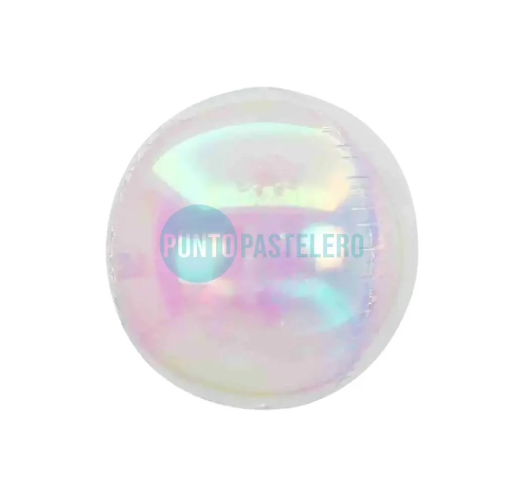 GLOBO FORMA ESFERA ORBZ IRIDISCENTE 32" (80 CM) (X U.) [CB4 + CB5]