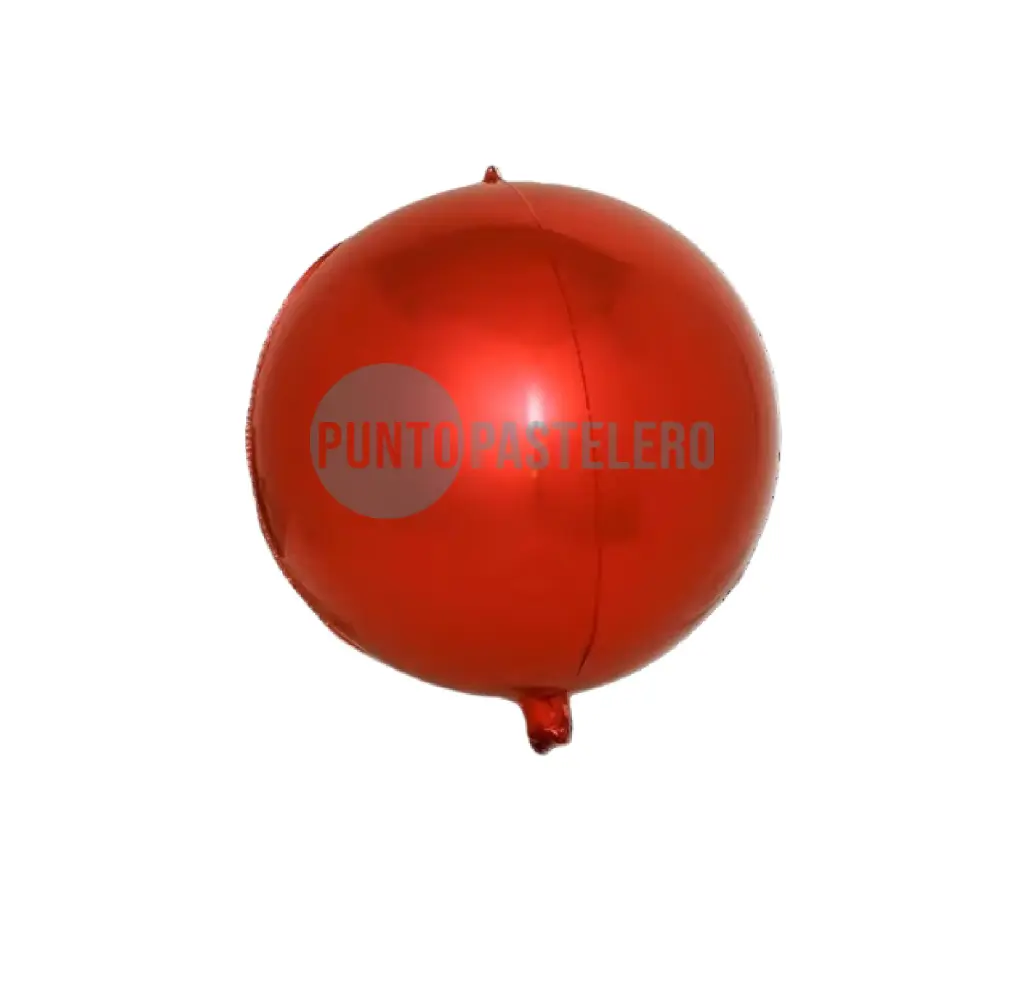 GLOBO METALIZADO ORBZ ESFERA ROJO 18" [C3-F8]