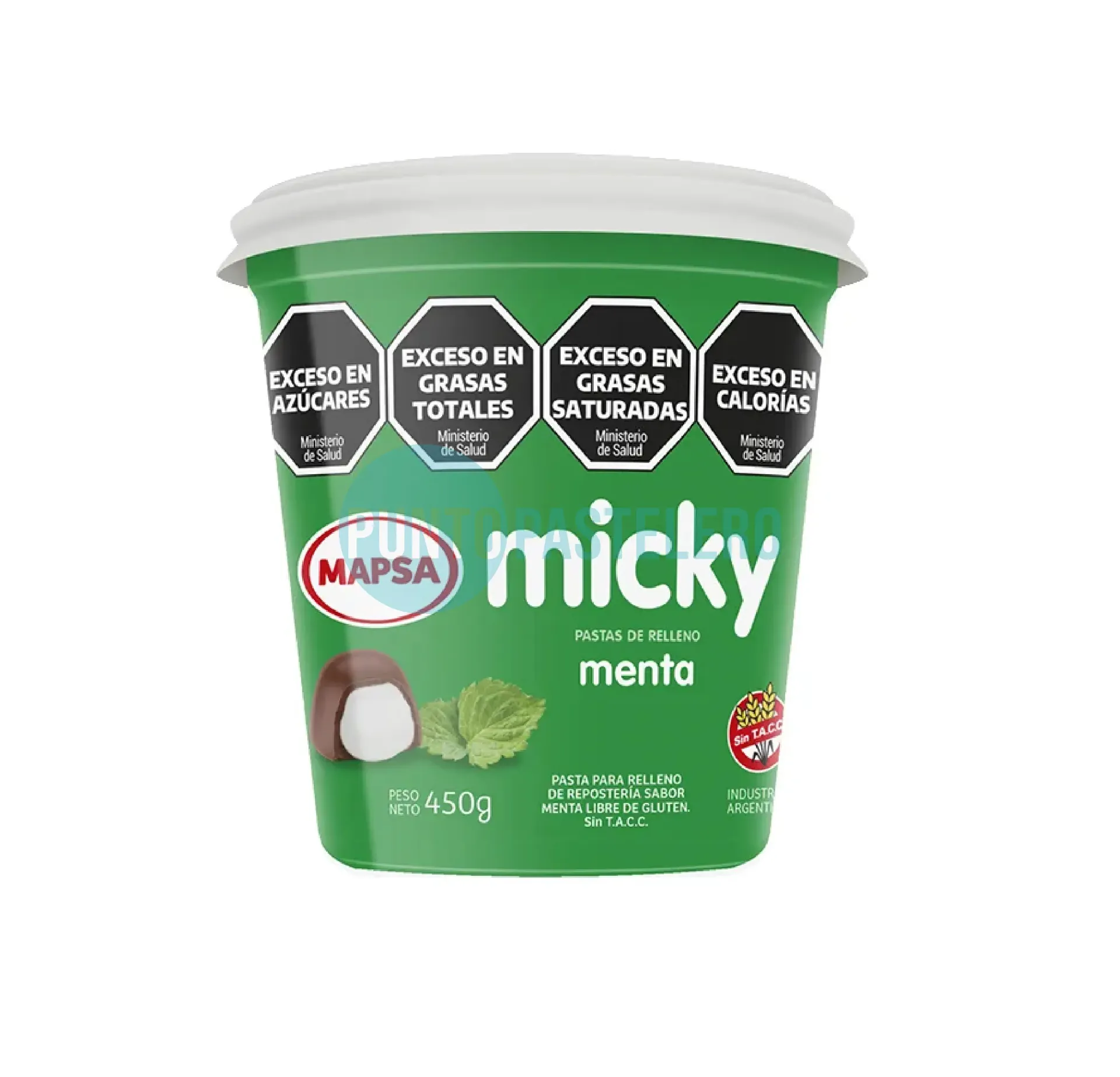 PASTA DE MENTA MAPSA (X 450 GR.)
