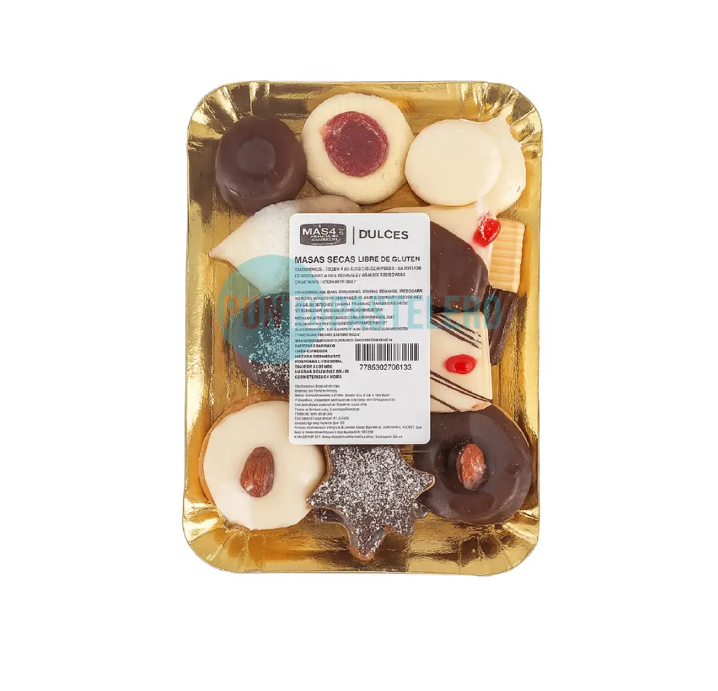 [02065] MASAS SECAS MADOVIC (X 250 GR.) (SIN TACC)