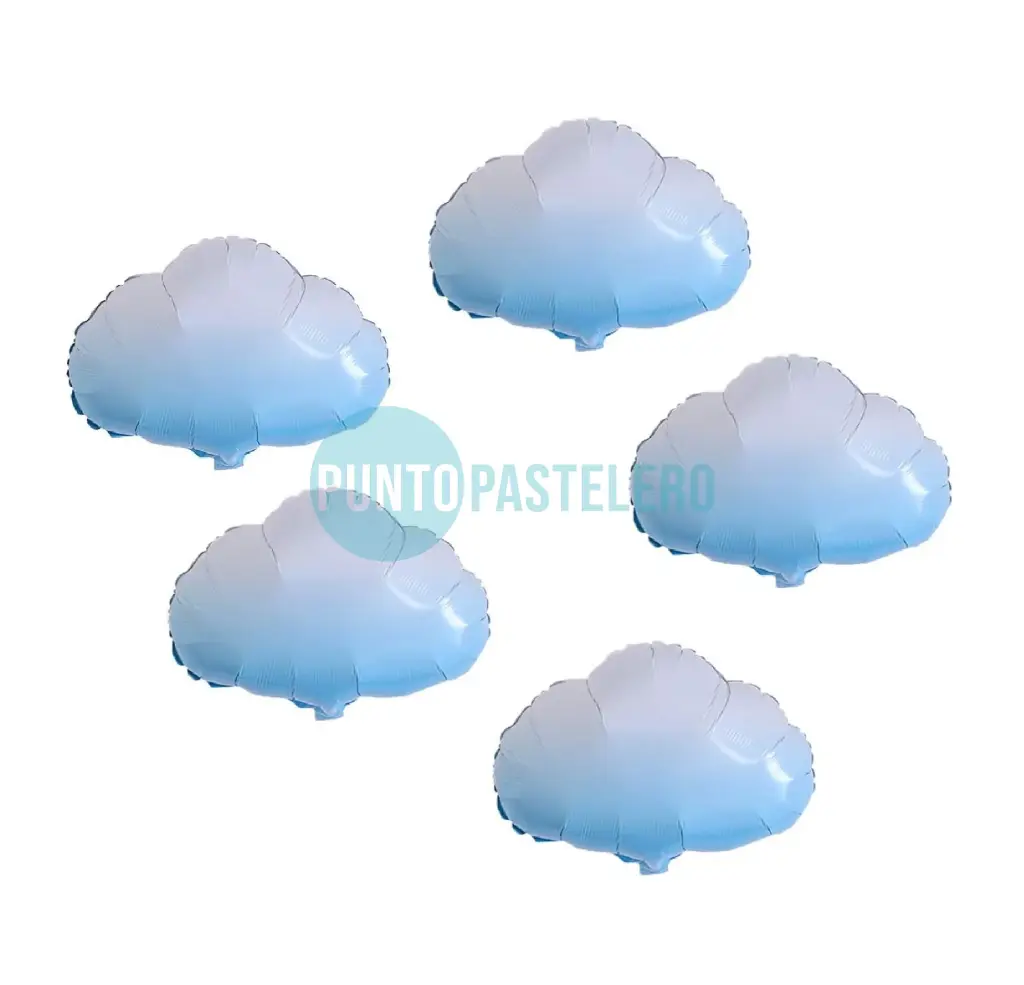 GLOBO METALIZADO NUBE (52 CM) [C4-F4]