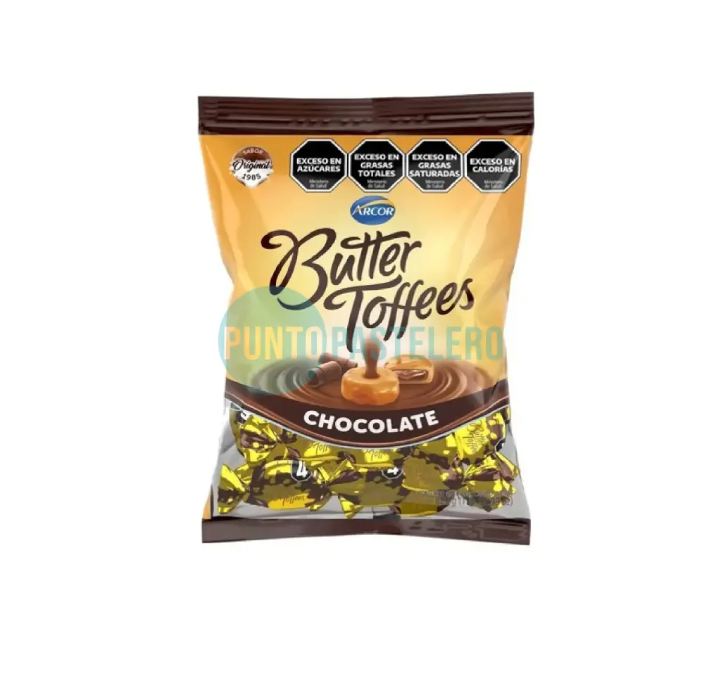 CARAMELOS BUTTER TOFFEES CHOCOLATE (X 822 GR.)