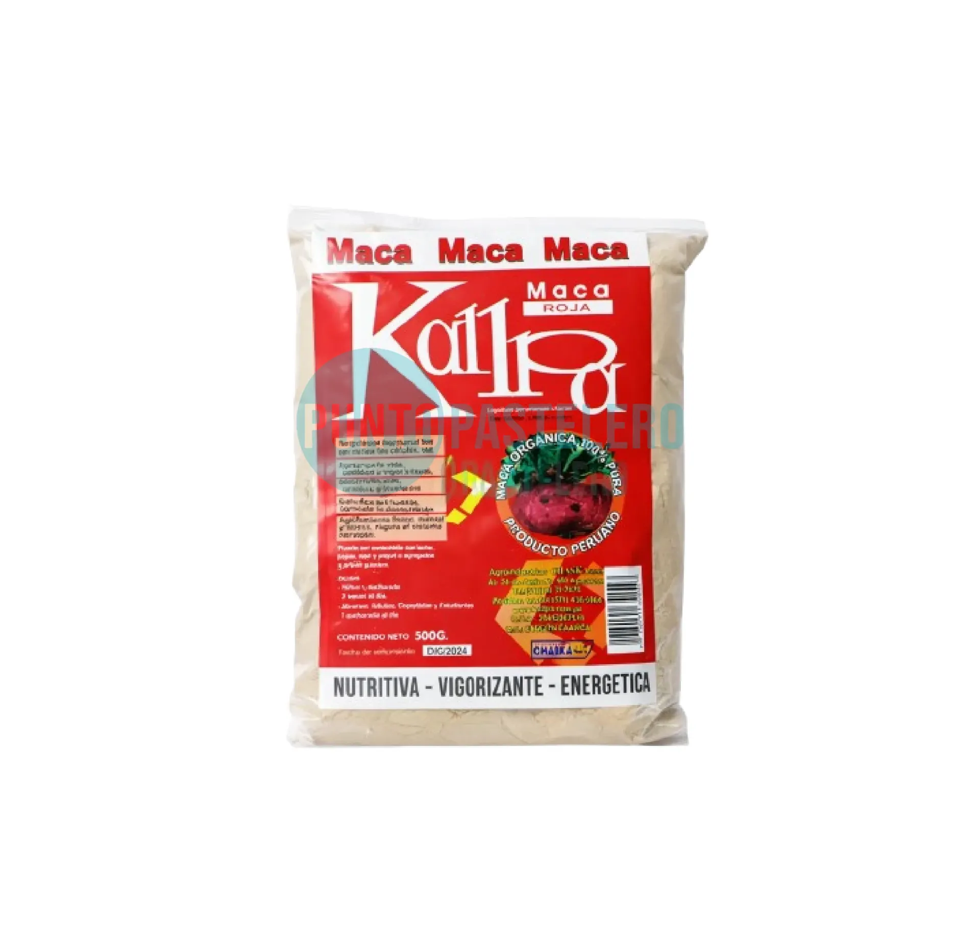 MACA KALPA ROJA (X 500 GR.)