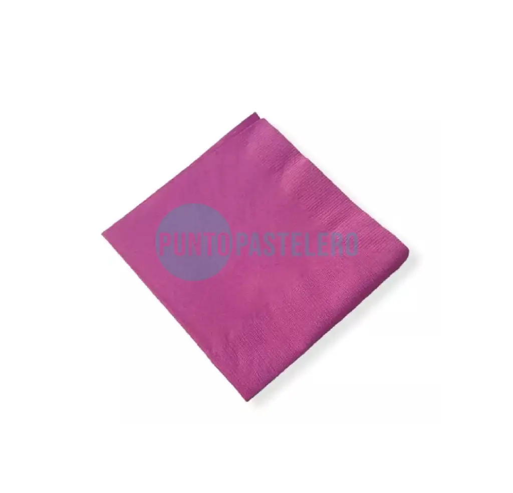 SERVILLETA TISSUE MAGENTA (X 20 U.)