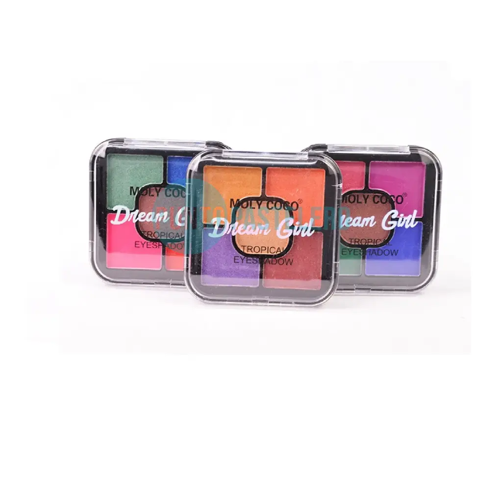 MAQUILLAJE PALETA DE SOMBRAS COLORES FUERTES (5 COLORES)