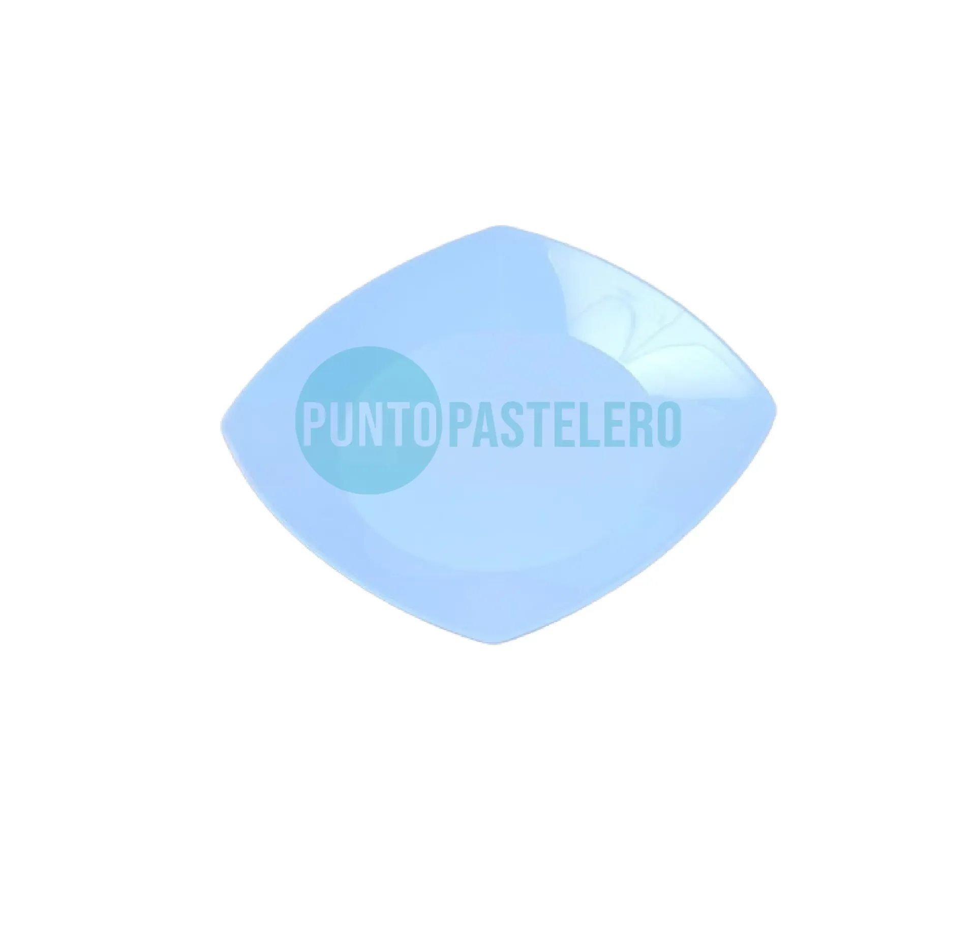 PLATO KOVALPLAST 17 CM AQUA (10 U.)