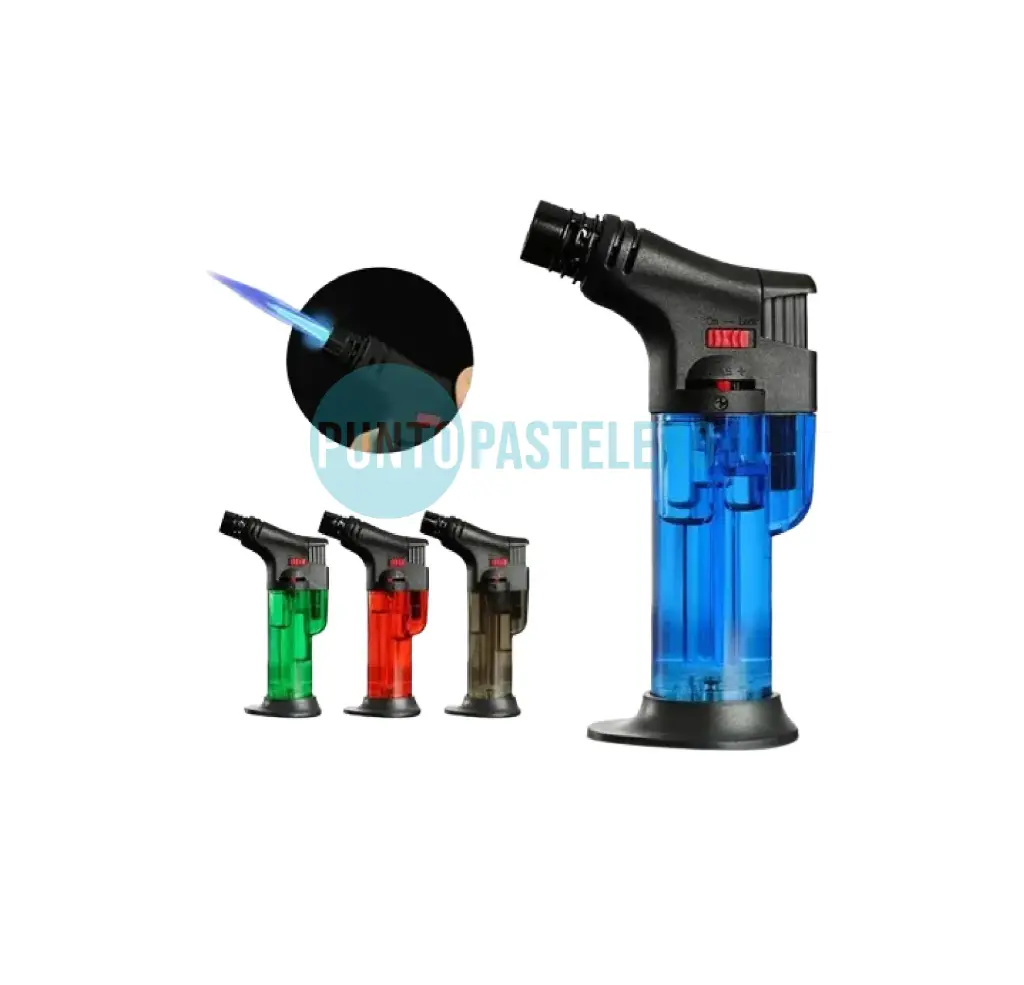 FLAMEADOR TRANSPARENTE ALTO (RECARGABLE)