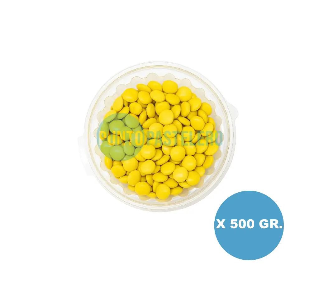 LENTEJAS DE CHOCOLATE CHOOK AMARILLO (X 500 GR.)