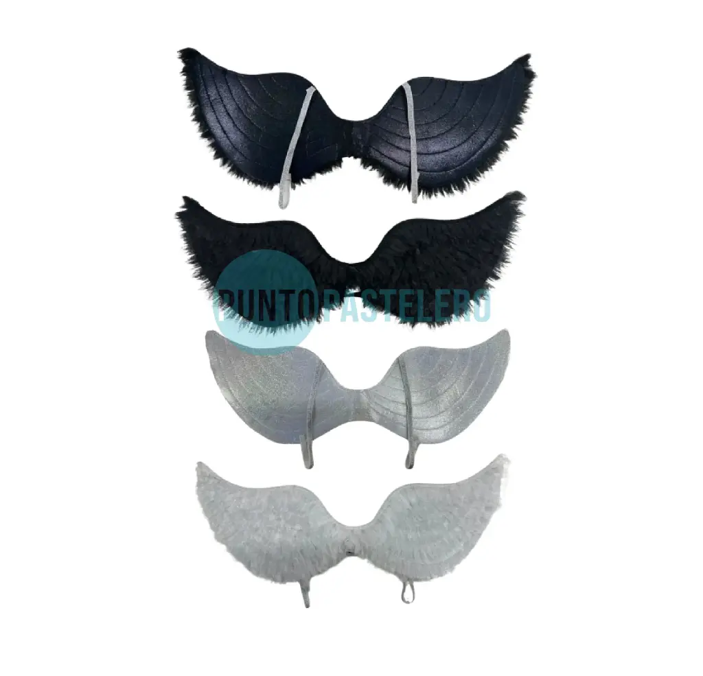 ALAS DE TUL CON BRILLO Y LUZ (COLORES SURTIDOS)