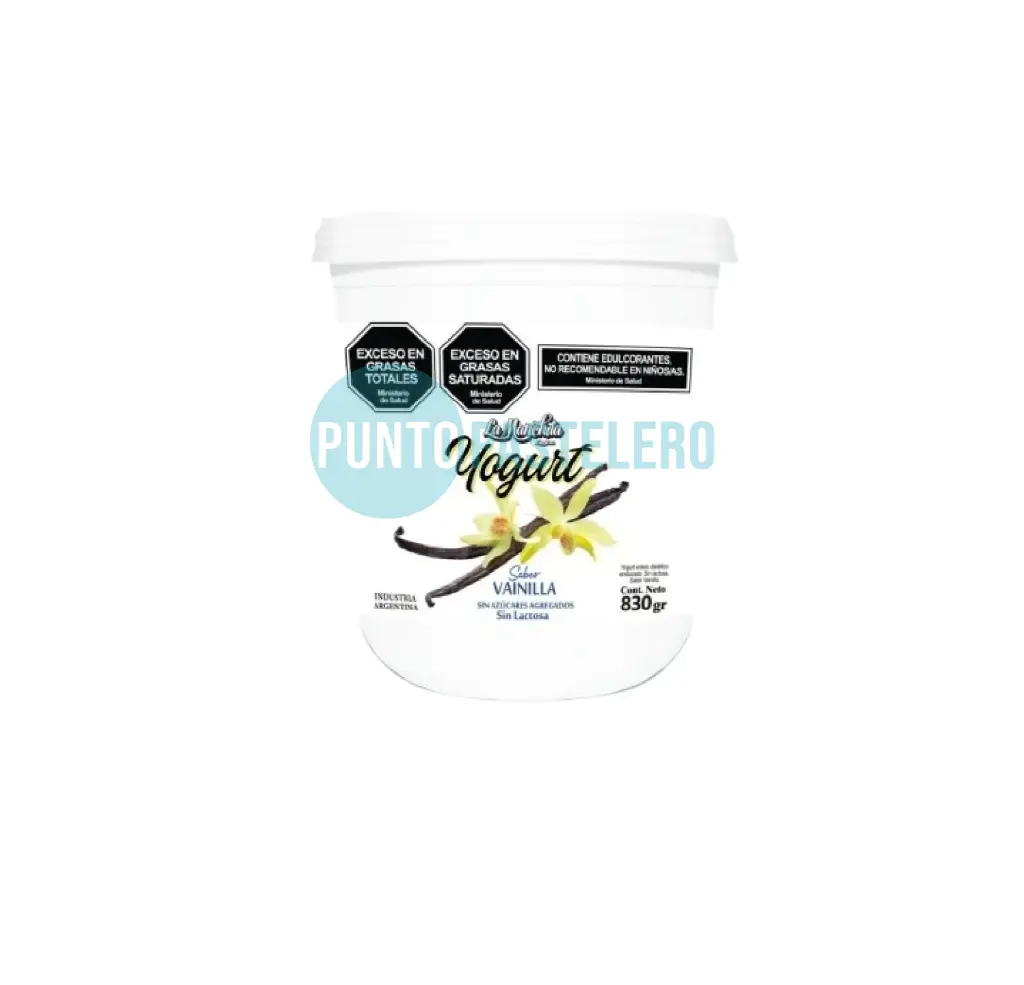 YOGURT VAINILLA LA MANCHITA (X 830 GR.) (SIN LACTOSA)