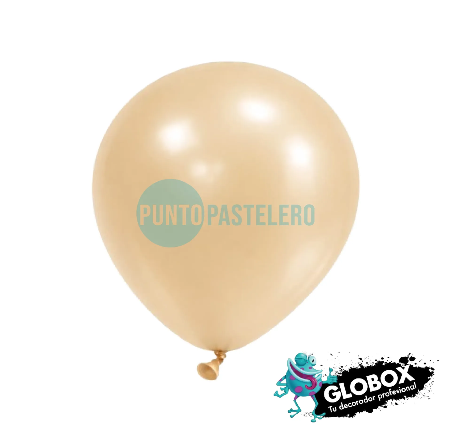 [7798420971378] PACK GLOBO GLOBOX LISO 12" ARENA (X 50 U.)