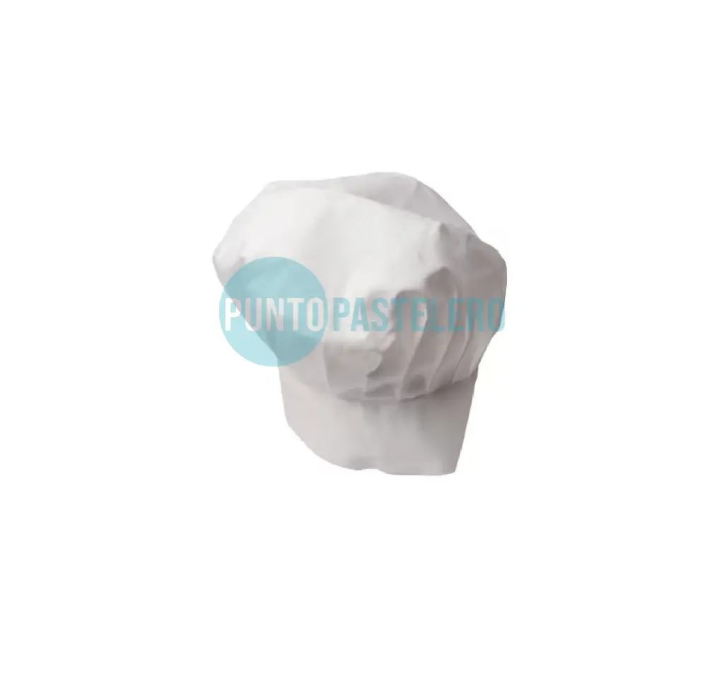 GORRO SOMBRERO CHEF BLANCO