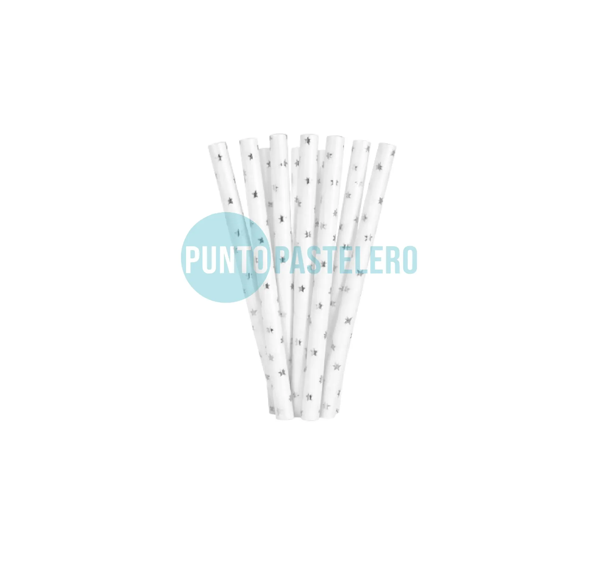 [2023063001270] SORBETE POLIPAPEL ESTRELLAS DORADAS/PLATEADAS (X 25 U.)