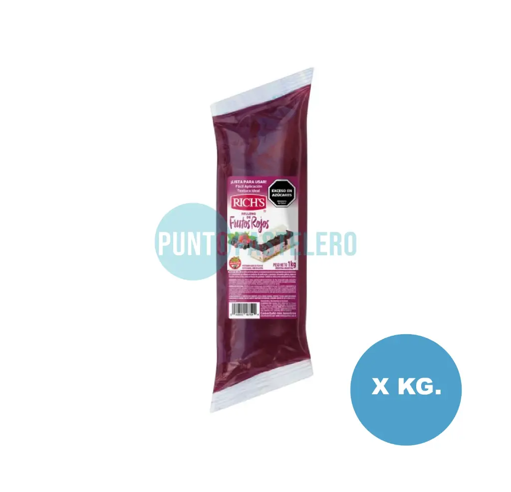 PULPA RICHS FRUTOS ROJOS (X 1 KG.)