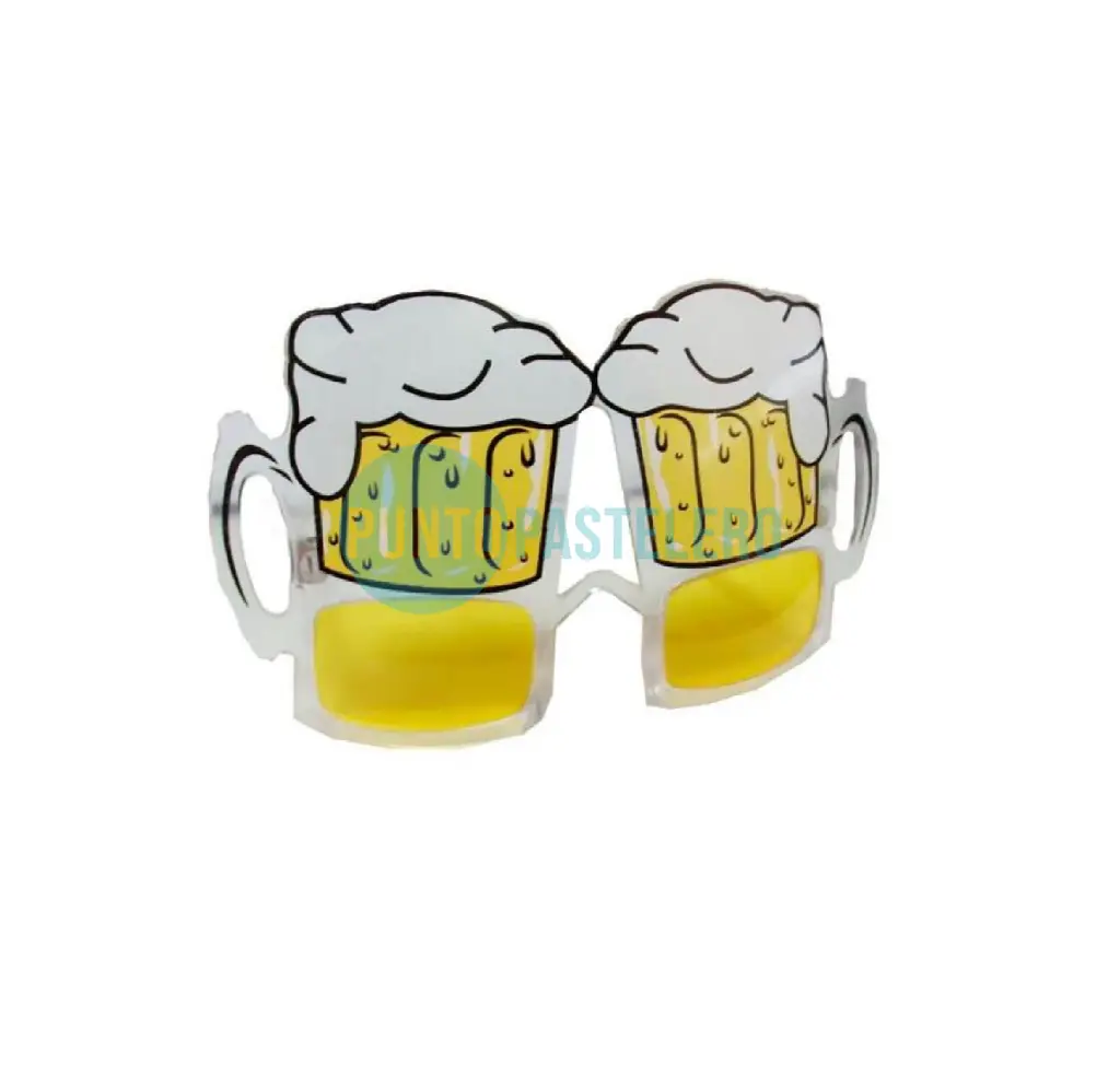 LENTES ANTEOJOS CON FORMA DE CERVEZA