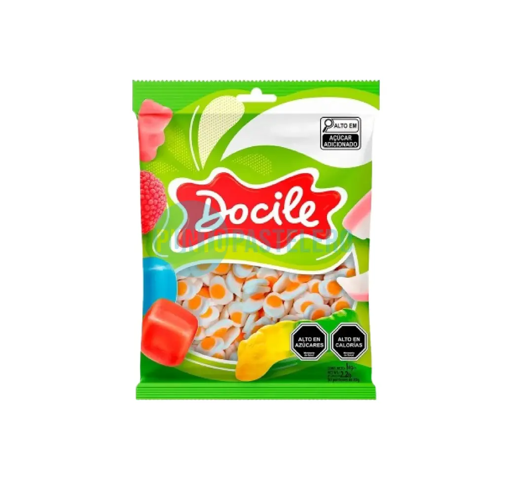 [52756] GOMITAS DOCILE HUEVO FRITO (X 1 KG.)