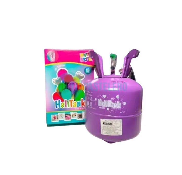 TANQUE DE HELIO PARA INFLAR GLOBOS 9" HELITANK (20 GLOBOS)