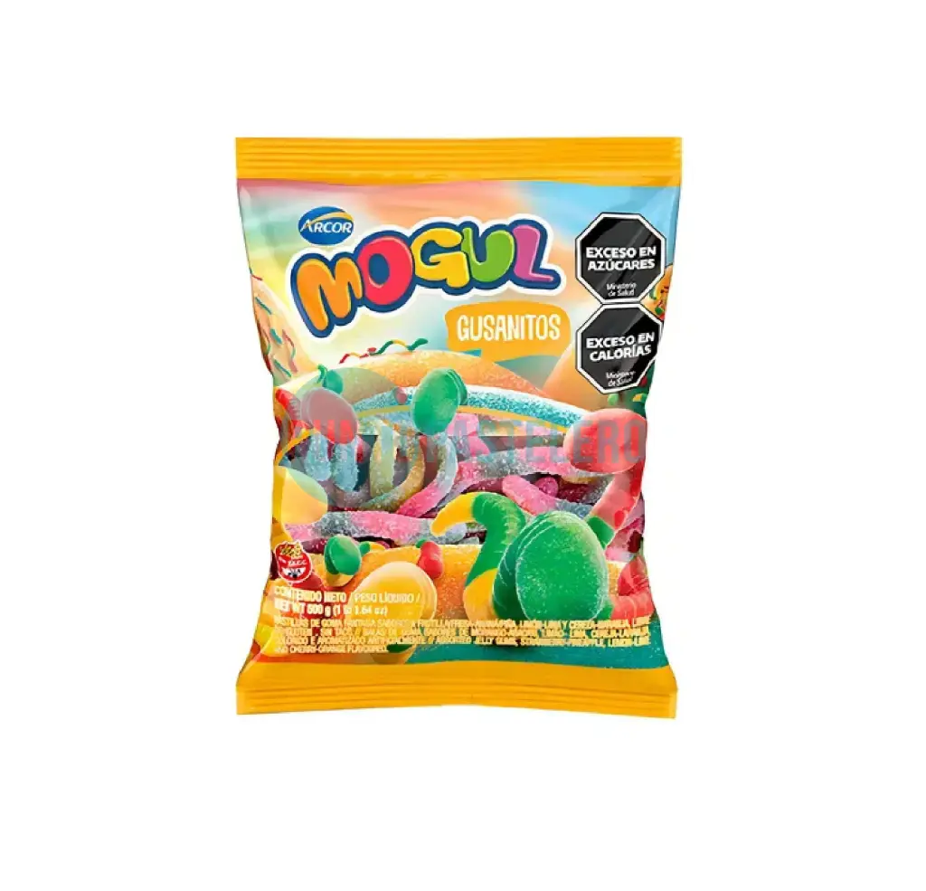 GOMITAS MOGUL GUSANITOS ACIDOS (X 500 GR.)