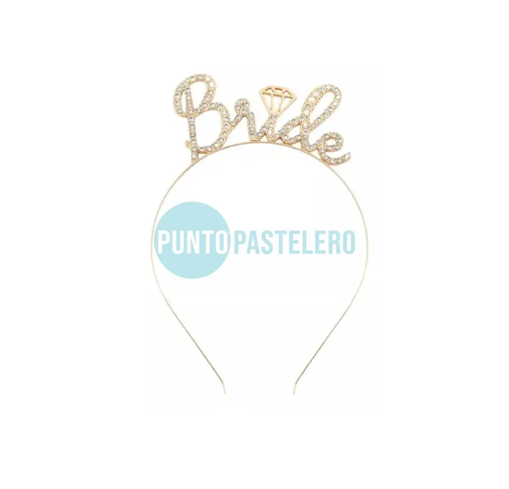 VINCHA BRIDE PLATEADA