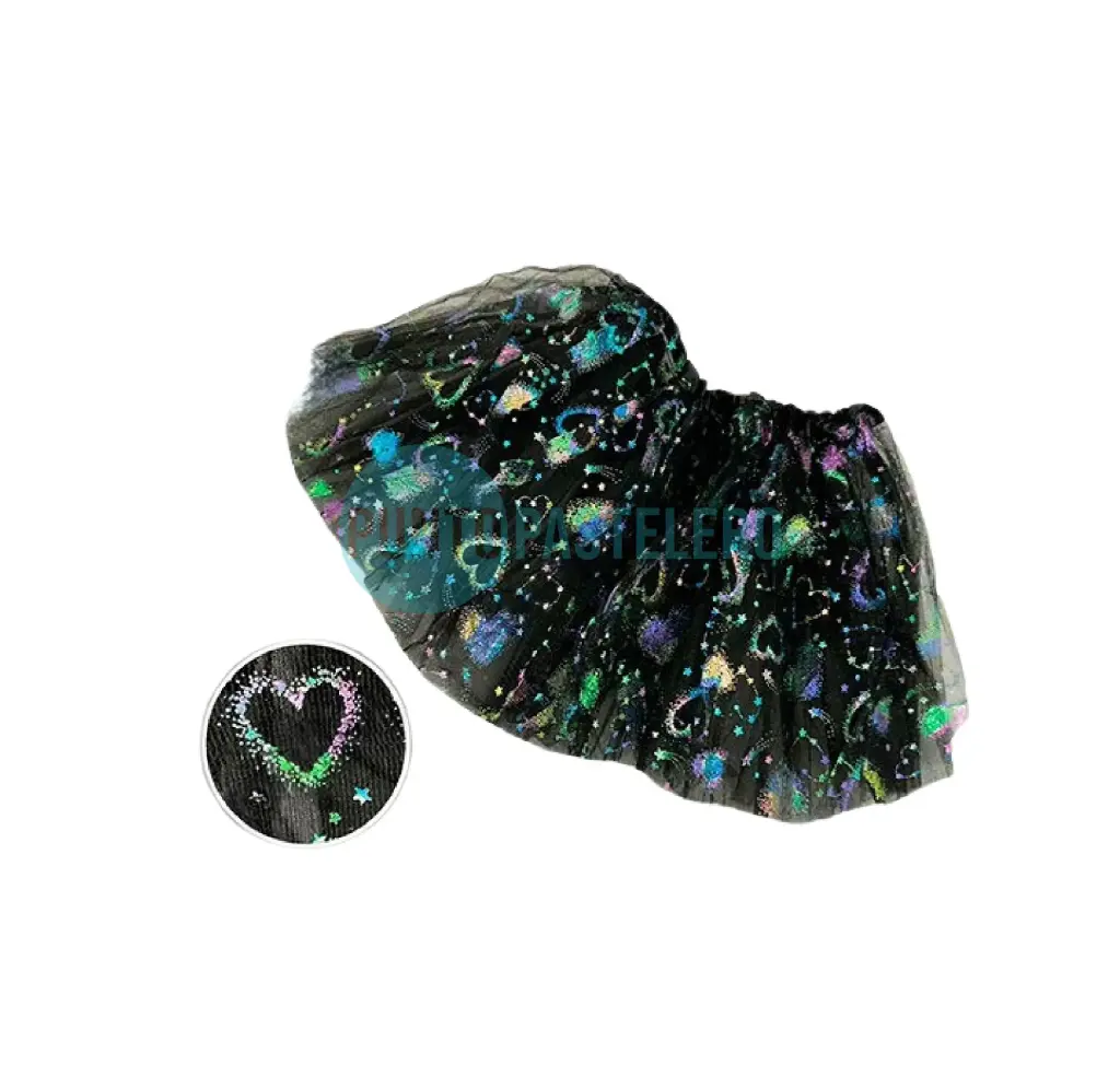[5414978911407] TUTU TORNASOL CORAZON NEGRO