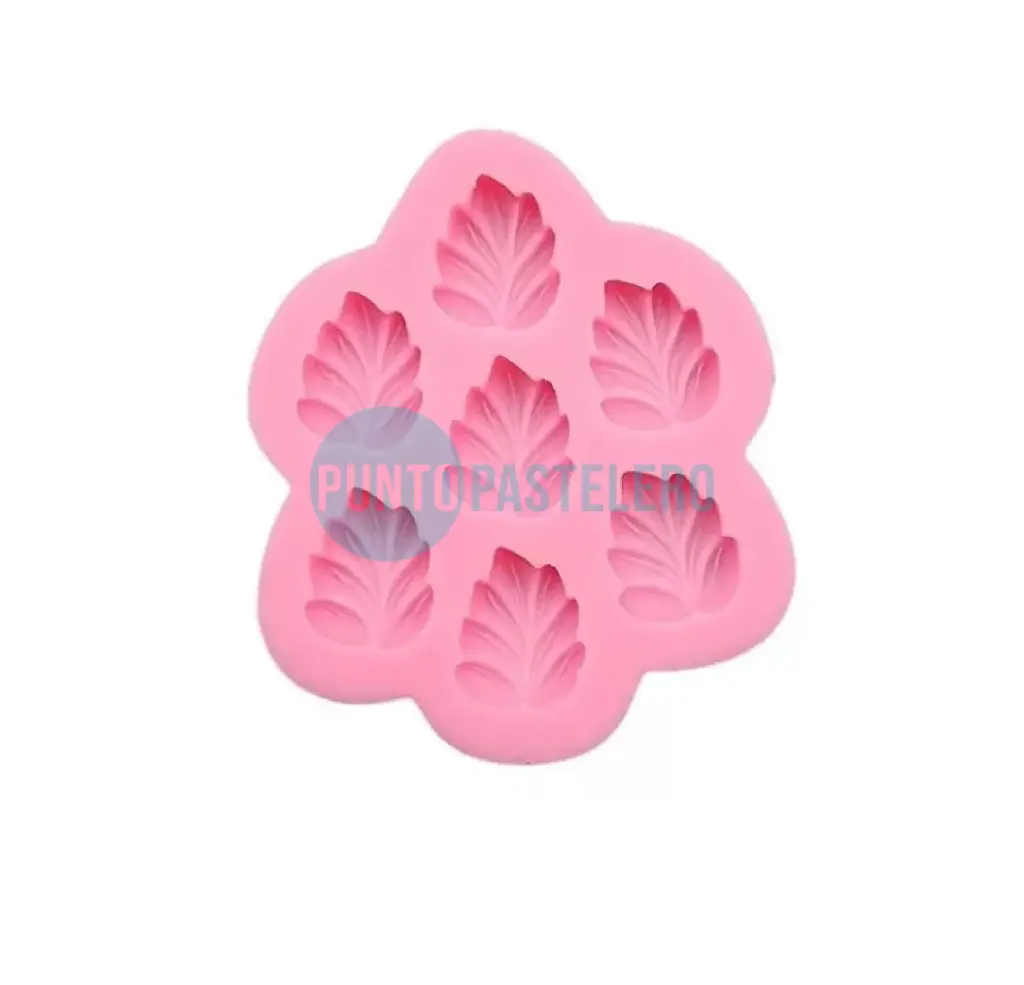 MOLDE SILICONA 7 HOJAS 3D [C2]