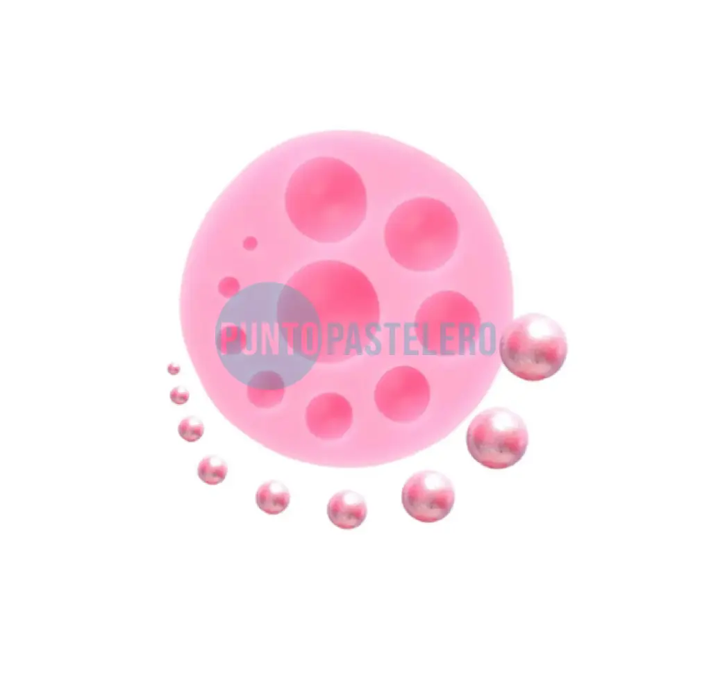 MOLDE SILICONA ESFERAS 10 MEDIDAS [C10]