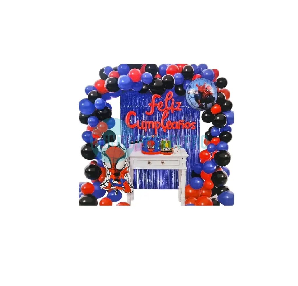 SET GLOBOS HOMBRE ARAÑA