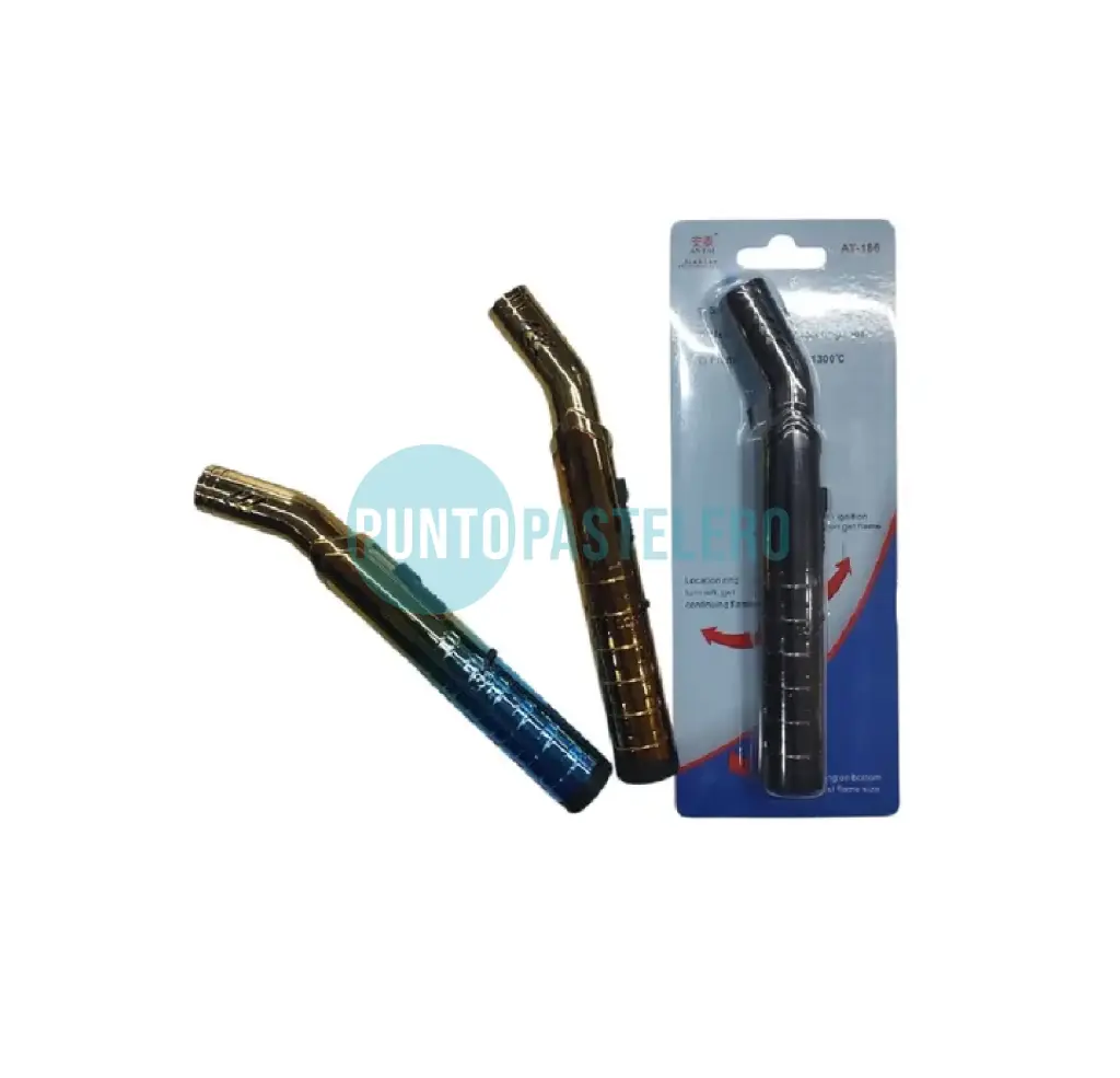 SOPLETE METAL PUNTA INCLINADA (RECARGABLE)