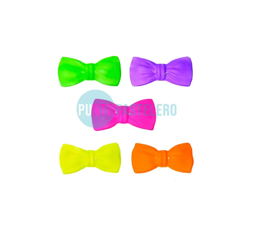 MOÑO PLASTICO FLUO (12 U.)