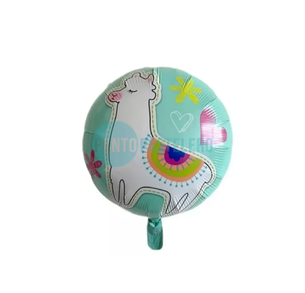 GLOBO METALIZADO LLAMA (46 CM) [19-4]