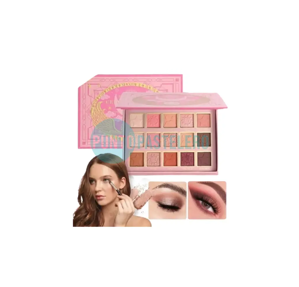 MAQUILLAJE PALETA DE SOMBRAS (15 COLORES)