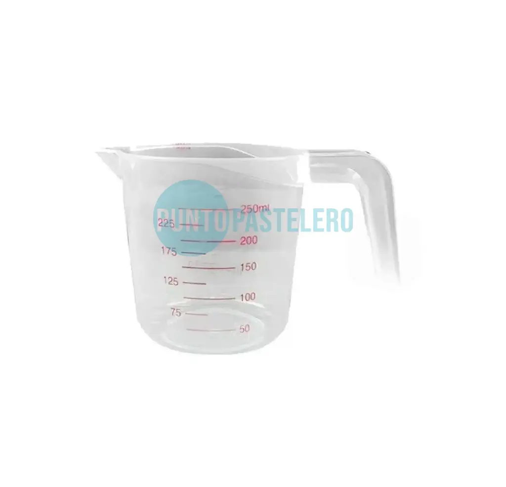 JARRA MEDIDORA PLASTICA (250 ML.)