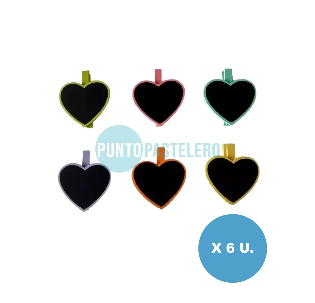 [6930029008074] BROCHE DE MADERA CON PIZARRA (X 6 U.)