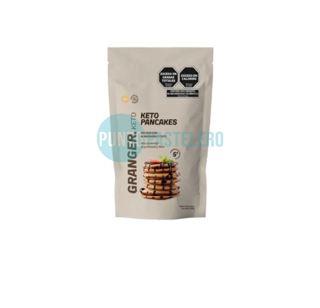 [714604452515] PREMEZCLA PARA PANCAKES KETO VAINILLA GRANGER (X 200 GR.) (SIN TACC) (SIN AZUCAR)