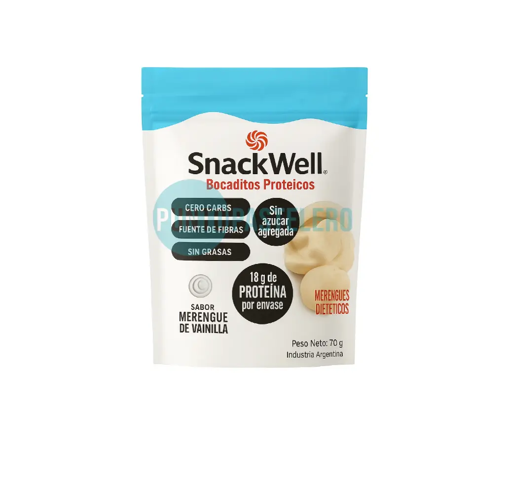 SNACKWELL MERENGUE PROTEICO (X 70 GR.) (SIN AZUCAR) (KETO)
