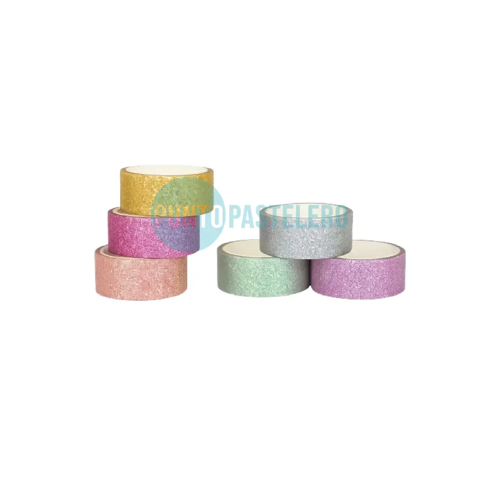 CINTA WASHI TAPE GLITTER (X 3 U.)