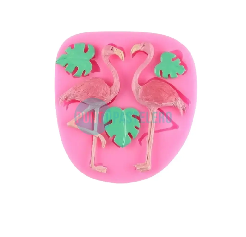 [7412345678333] MOLDE DE SILICONA FLAMENCOS [C1]