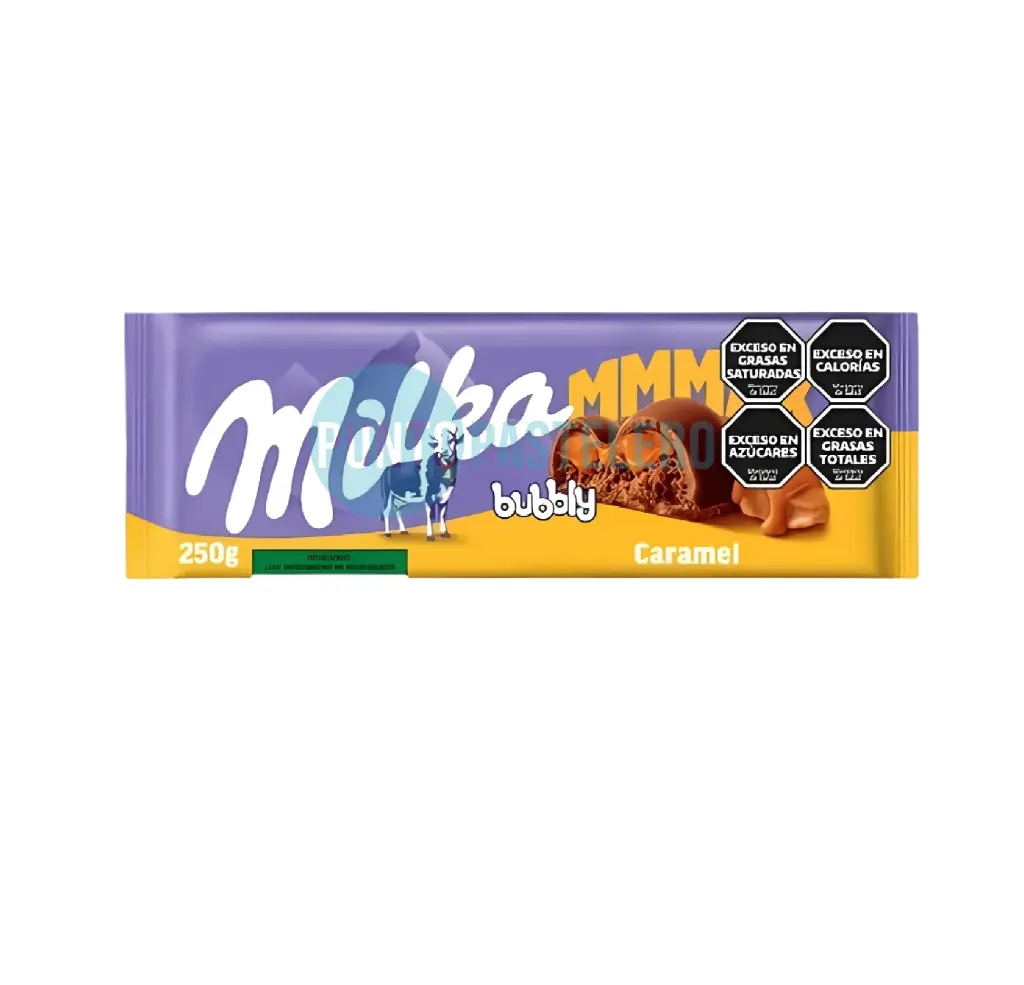 [7622300757717] TABLETA MILKA BUBBLY CARAMEL (X 250 GR.)